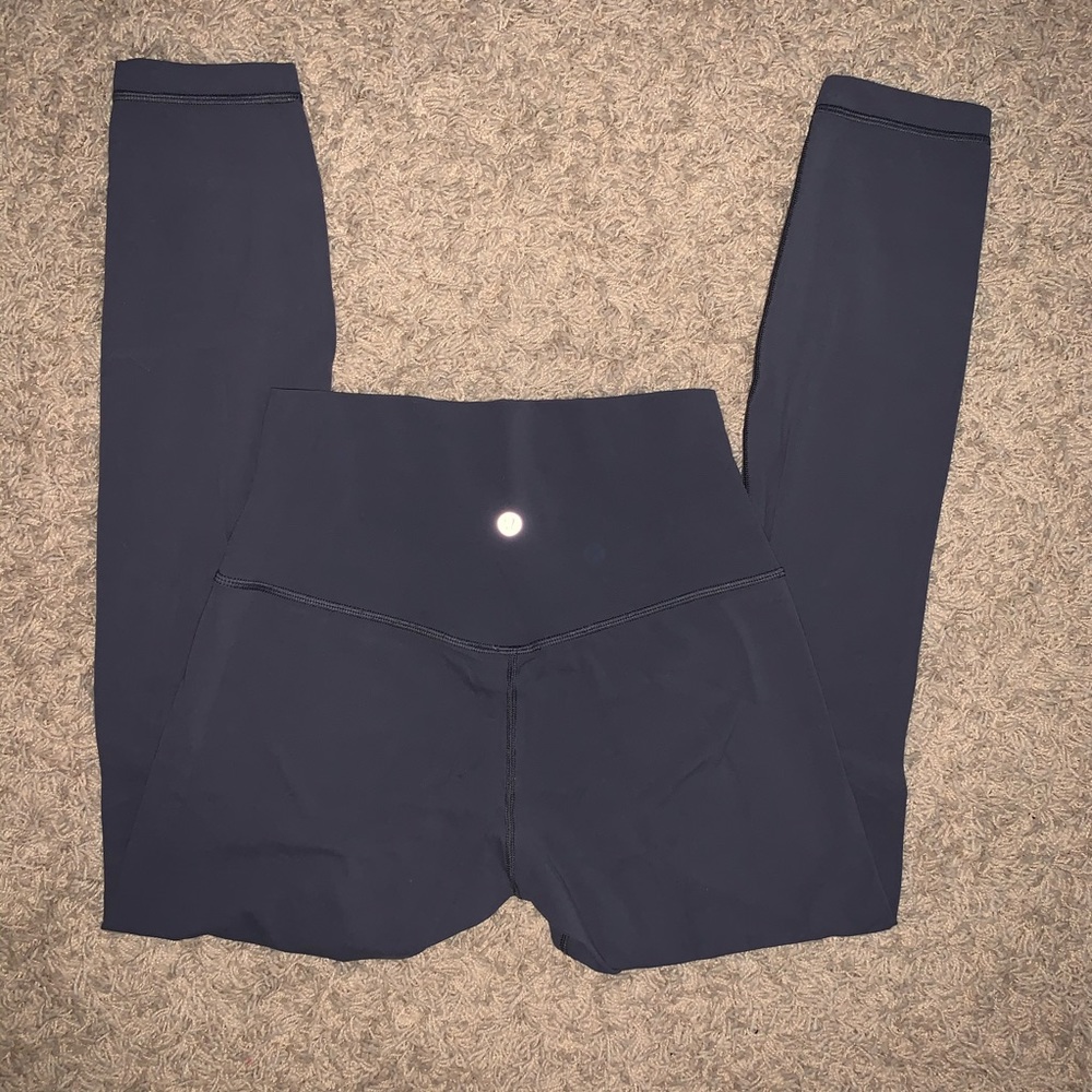 Lululemon Align Leggings 25” sz 6 Dark Carbon
